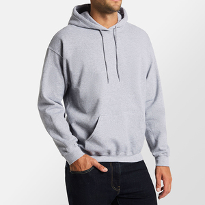 Alta calidad logotipo personalizado etiqueta 500gsm peso pesado pulóver sudaderas 100% algodón hombros caídos de gran tamaño hombres Boxy Hoodie - Product Image 2