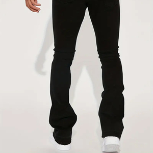 Pantalones de chándal acampanados deportivos transpirables de alta calidad para Hombre | Pantalones acampanados anchos para correr al por mayor para hombre - Product Image 6