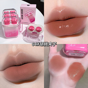 Gege <span class=keywords><strong>Bear</strong></span> bisexual ลิปเคลือบกันน้ำน้ำหนักเบาติดทนนานเมคอัพแบบพกพา - Product Image 6
