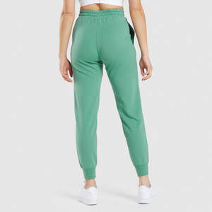 Pantalones Deportivos de Cintura Alta para Mujer, Estilo Cargo Informal, con Forro Polar, para Invierno, Diseño de Dos Colores con Parches y Logotipo de Encaje, Venta al Por Mayor - Product Image 3