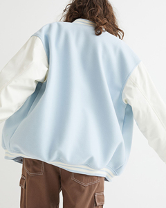 Chaqueta de béisbol ligera más Popular de 2025 para mujeres y hombres, Cazadora bomber informal Letterman con decoración bordada - Product Image 6