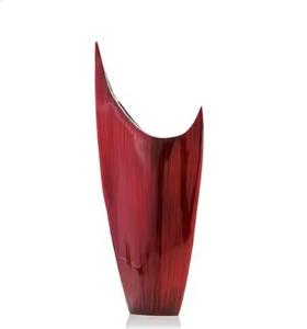 Jarrón de mesa moderno de acero inoxidable, decoración atractiva para el hogar con acabado elegante como decoración central - Product Image 1