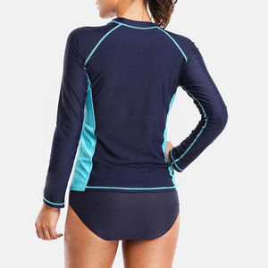 Top Trending Moda Mejor precio Mujeres Rash Guard Custom Made Top Trending Streetwear Mujeres Rash Guard con logotipo personalizado - Product Image 5