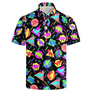 Polos en tissu 100% coton et polyester de meilleure qualité Chemises polo de créateur personnalisées pour hommes Chemises polo anti-rétrécissement - Product Image 2