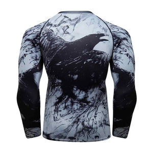 Rashguard professionnel personnalisé pour sports nautiques surf natation UV50 + Rash Guard et équipement MMA de qualité supérieure - Product Image 2