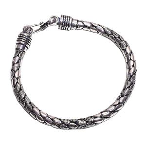 Bracelet uni en argent sterling 925, bracelet en argent sterling 925 pour femmes, bracelet en argent du fabricant, bijoux fins - Product Image 1