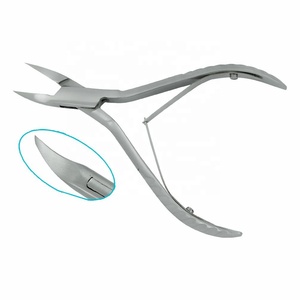 New Double Spring Finger Toe Nail Pliers Stainless Steel Nail Cutter Nipper Thick Toe Nail Clippers - Product Image 1