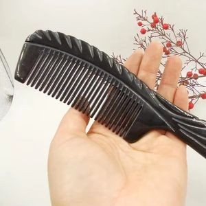 หวีเขาจามรีพับได้สำหรับ Amazon 100% หวีเคราเทคนิคขัดเงา - Product Image 2