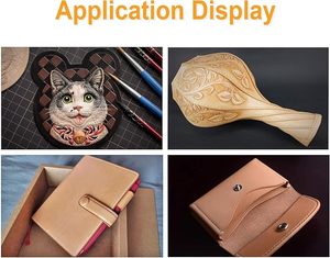 Vente en gros de feuilles de cuir de vachette de haute qualité en cuir véritable pour l'artisanat de couleurs personnalisées pour sacs à main ceintures chaussures - Product Image 5