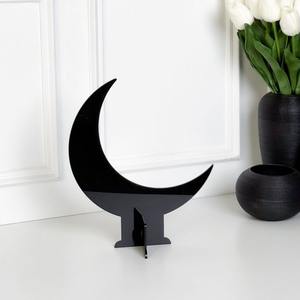 Centro de Mesa Metálico Moderno para Decoración de Ramadán, Diseñado con Grabados de Caligrafía Árabe, Hecho a Mano, de Alta Calidad para Celebraciones - Product Image 5