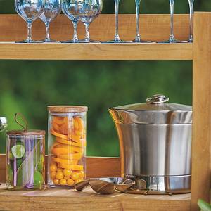 Premium Stainless Steel Ice <b>Bucket</b> with <b>Lid</b> and Handle Elegant Insulated Design for Home Bar Parties and Gifting - Product Image 3