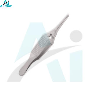 Pince micro-bulldog ALMAC de haute précision en acier inoxydable Schwartz pour la fixation de vaisseaux délicats, manuelle, pour applications vasculaires coronaire - Product Image 6
