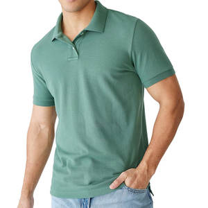 เสื้อโปโลสำหรับผู้ชายเสื้อแขนสั้นผ้าโพลีเอสเตอร์ออริจินอลดีไซน์ล่าสุดออกแบบได้ตามต้องการ - Product Image 5