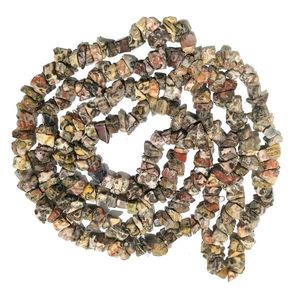 Collier Mala en perles de pierres naturelles - Product Image 1
