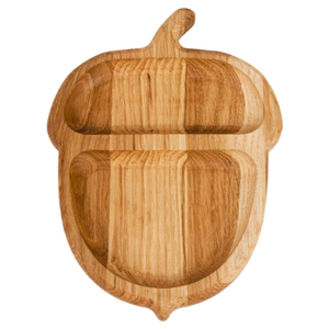 Planche à collation en bois de chêne en forme de gland 20x15cm, plateau de service, planche à fromage, cadeau, personnalisable OEM - Product Image 1