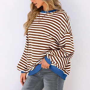 Sudadera de mujer con Jersey personalizado de alta calidad a precio barato 2025 nueva moda tela suave hecha sudaderas para mujer - Product Image 4