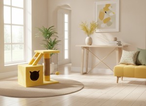 เสาข่วนคุณภาพสูง Amistar Golden Liner สำหรับแมวทุกสายพันธุ์และทุกขนาด - Product Image 2