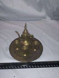 Handmade Brass <b>Wine</b> <b>Goblet</b> Vintage Engraved Chalice Metal Cup Antique Drinking Glass Barware Wedding Gift Classic Decor - Product Image 2