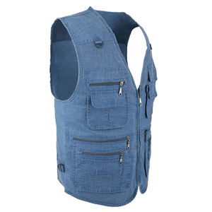 Gilet de pêche confortable et élégant pour homme, vêtements de sport respectueux de la peau, design unique, gilet de pêche respirant pour homme - Product Image 5