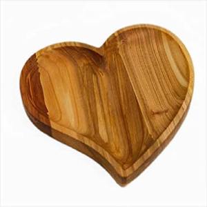 2022 nueva colección en forma de corazón bandeja de madera para servir herramientas de cocina de madera Natural de alta calidad precio barato - Product Image 1