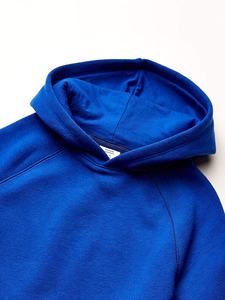 Vente en gros de sweats à capuche en polaire thermique d'hiver de haute qualité personnalisables pour hommes 100% coton avec logo personnalisé motif solide séchage rapide - Product Image 5