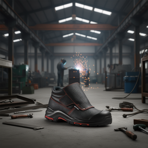Botas de Seguridad para Soldadura Eisenach Black S3 HRO SRC EN20345, de Cuero, Impermeables, Duraderas, de Grado Industrial, Talla 45 - Product Image 3