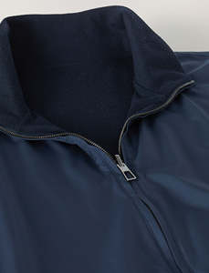 Blouson aviateur pour homme à col montant, facile à porter, style streetwear, 2 poches latérales personnalisées, prix raisonnable - Product Image 3
