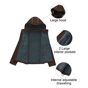 Custom Lightweight mens softshell <b>jacket</b> waterproof breathable windproof outdoor <b>jacket</b> stylish warm <b>hiking</b> trekking skiing - Product Image 2