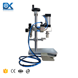 Bán tự động Arabic thanh lịch Nước hoa Frosted chai cổ áo uốn capper nam giới nước hoa máy đóng nắp - Product Image 3