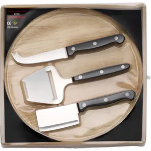 Tagliere per Formaggi in Legno Personalizzato Max con Utensili Premium - Product Image 2