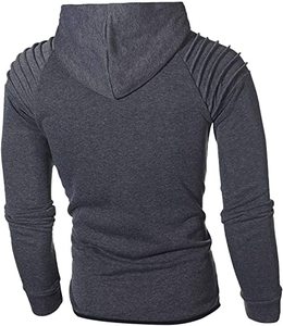 Ensemble d'entraînement d'hiver nouvelle mode pour hommes Taille XL Survêtements avec logo personnalisé de qualité supérieure en tissu polaire de grande taille - Product Image 5