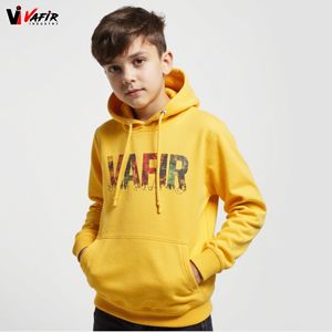 Sudadera con Capucha Extra Grande de Algodón/Spandex de Estilo Único, Suministro Directo de Fábrica, para Hombre y Mujer, Corte Regular, Secado Rápido, con Bolsillo, para Invierno, VAFIR - Product Image 2