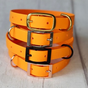 <span class=keywords><strong>Collar</strong></span> de perro de peluche de galgo fuerte de Pvc barato de Color personalizado cómodo a prueba de agua <span class=keywords><strong>Collar</strong></span> de perro único grabable al por mayor - Product Image 3