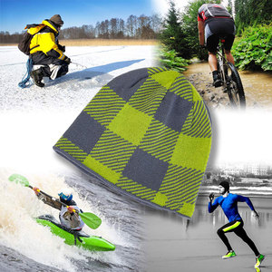 Bonnet de luxe à motif personnalisé pour adultes Bonnet d'hiver tricoté de haute qualité avec impression numérique vierge pour logo - Product Image 4