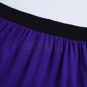 Maillots de basket personnalisables pour équipes adultes – Kit deux pièces avec impression logo et sponsor – 100 % polyester antibactérien sans manches - Product Image 5