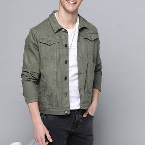 Turn Down Collar Venta caliente Jeans Chaqueta de invierno Tallas grandes Jeans Chaqueta Uso al aire libre Hombres Jeans Chaqueta - Product Image 3