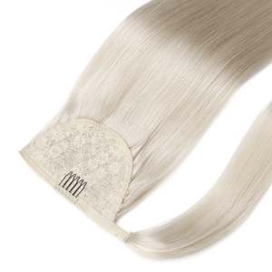 ผมต่อสังเคราะห์แบบ Body Wave French Curl Yaki Kinky Straight สีบลอนด์แพลตตินั่มโทนเย็น # 60a - Product Image 3
