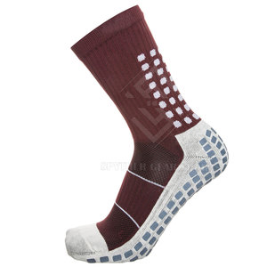 Custom Design Winter Thin Sports Socks Cuff Logo <b>High</b> Quality Breathable Eco-Friendly Wool/Nylon <b>Knee</b>-<b>High</b> Men's Football Socks - Product Image 4