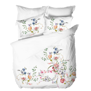100% Combed Cotton kỹ thuật số in Nữ Hoàng Kích thước bedding Set OEM/nhãn hiệu riêng Duvet 200x220 tấm 220x240 gối trường hợp 50x70 + 18 - Product Image 1