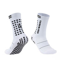 Calcetines Deportivos Personalizados para Hombre, Casuales, de Algodón y Poliéster, con Logotipo de Fútbol, Antideslizantes, con Colores y Diseño Personalizados, para Verano