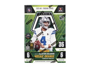 100% des boîtes Blaster de football Panini Mosaic 2025 les plus vendues, scellées en usine, disponibles pour les acheteurs en gros, en stock - Product Image 5
