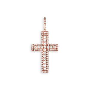 Classique Croix Style S925 Argent Moissanite Diamant Pendentif Bijoux Élégants Pour Cadeaux Religieux - Product Image 2