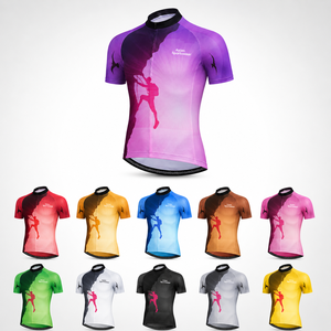 Vêtements de performance pour l'extérieur, maillot de cyclisme léger pour homme, 100% polyester, séchage rapide, avec maille ventilée pour un confort longue durée lors des activités - Product Image 6
