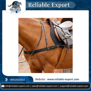 Nouvel arrivage de cuirasses de cheval Dernier design de l'Inde Vêtements équestres en cuir multicolore pour les sports de plein air Style occidental - Product Image 6