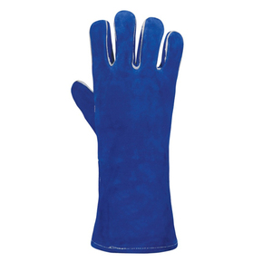 Guantes de soldadura de estilo occidental Guantes de cuero de trabajo de seguridad de cuero de vaca completo para hombre y mujer - Product Image 5