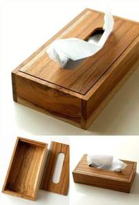 Fancy Design Table Decorative <b>Tissue</b> <b>Box</b> Deluxe Quality Wooden Handmade <b>Tissue</b> <b>Box</b> for Kitchen Accessories - Product Image 5