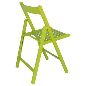 WELL HOME FURNITURE & DECORATION Set di 4 Sedie BAS in Legno di Faggio con Finitura Verde - Product Image 6