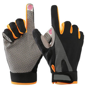 Vente en gros Gants de cyclisme unisexes à doigts entiers Gants en polyester/nylon respirant de haute qualité Offre Spéciale au prix pour le sport et la salle de sport - Product Image 3