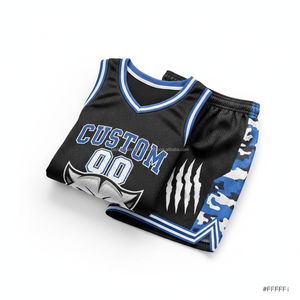 ชุดบาสเก็ตบอลสำหรับผู้ชาย แบบกำหนดโลโก้เองได้ พร้อมหมายเลข สำหรับนักเรียน ยืดหยุ่นสูง ระบายอากาศได้ดี ทนทาน ไร้รอยต่อ สะท้อนแสง - Product Image 5