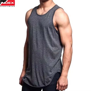 Débardeur de gymnastique d'été Vêtements en coton pour hommes Séchage rapide Bodybuilding Sleeveless Fitness Respirant Débardeurs pour hommes - Product Image 3